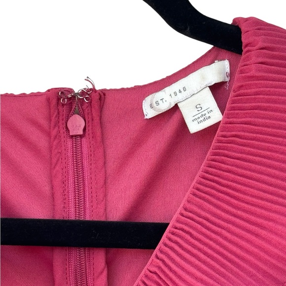 Cato Raspberry Colored Dressy Romper size Small - Picture 5 of 9